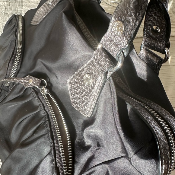 Elegant Black Leather Handbag